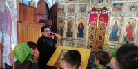 Ребята православного отряда "Искра" Спасо-Преображенский женский монастырь г.Чебоксары - Чебоксарско-Чувашская Епархия