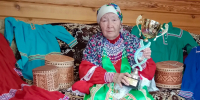 Галина Михайловна Курганова – тус ёшаӊ ханты нэӊев. Хор: Людмила Шульгина - Красный Север