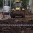 Администрация продолжает реконструкцию исторического центра: коммунальные службы ремонтируют тротуар на улице Льва Толстого - Муром24.РФ