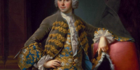Токе Л. Портрет Н.А. Демидова. 1766–1768.  Фрагмент. Государственный Русский музей. - Художественный музей