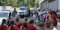 В период летних каникул росгвардейцы провели уроки мужества для школьников в Ростове-на-Дону - Росгвардия