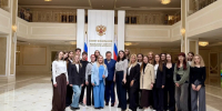 Сергей Перминов встретился с молодежными делегациями Ленинградской и Московской областей в Совете Федерации - Online47.Ru