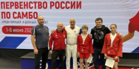 Два серебра и три бронзы Первенства России у наших самбистов - Министерство спорта