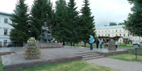 В Костроме начались работы в сквере у памятника Юрию Долгорукому - ТРК Русь