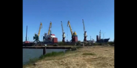Очевидцы сняли на видео эксплуатацию запрещенных кранов в Темрюке - Газета Кубань Сегодня