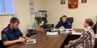 Первый заместитель руководителя следственного управления СК России по Ленинградской области провел выездной прием граждан по вопросам деятельности следственного отдела по городу Бокситогорску - Следственный комитет