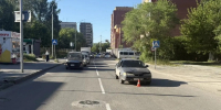 Водитель сбил ребёнка на самокате в Новосибирске - Gorsite.Ru