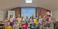 В ДМЦ «Юный моряк» проходят интерактивные занятия «Солдатский треугольник» в рамках Всероссийской декады единых действий - Кронштадтcкий район