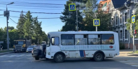 В центре Томска в ДТП с автобусом пострадала пожилая женщина - News.VTomske.Ru