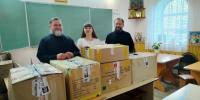 Клинцовское благочиние. В Клинцовской епархии продолжается оказание гуманитарной помощи семьям воскресных школ - Клинцовская епархия