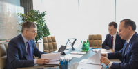 Состоялась рабочая встреча Министра экономического развития России Максима Решетникова и Главы Мордовии Артёма Здунова - Правительство Республики Мордовия