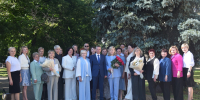 Сотрудники ТОДКБ принимают поздравления с профессиональным праздником - ГБУЗ ТОДКБ