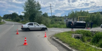 На Среднем Урале водитель Haval столкнулся с авто и перевернулся - КП Екатеринбург