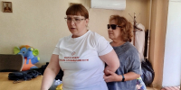 На базе епархиального социального отдела для доброхотов проведен тренинг по ориентации незрячих в храме. - Выксунская епархия