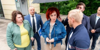 Татьяна Витушева осмотрела участок Волоколамского шоссе в Снегирях - Газета Истра сегодня