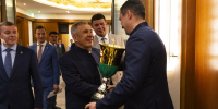 Минниханов побывал на скачках, прошедших в Казани по случаю Сабантуя - ИА Татар-информ