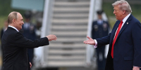 Макрон: Трамп чуть не подписал договор о передаче земель Украины на Аляске - Вечерняя Москва