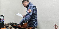 Сотрудниками Росгвардии Мордовии за прошедшую неделю изъяты 17 единиц оружия - Росгвардия