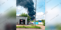 Пожар на строительном рынке в Балашихе локализован - M24.Ru
