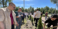 В Брянске выпускники техникума заложили Аллею выпускников - БрянскToday.Ru