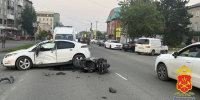 В Кемеровской области погиб водитель скутера, которого не пропустил автомобилист - 1-LINE