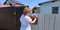 На пригородной территории района в с.Власиха продолжаются рейдовые мероприятия по профилактике пожарной безопасности - Администрация г. Барнаул