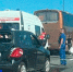 Два легковых автомобиля и автобус с детьми столкнулись на Новоприозерском шоссе - ГТРК Санкт-Петербург