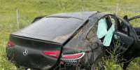 Mercedes вылетел с платной трассы в Татарстане, водитель погиб - ИА Татар-информ