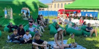 В Гатчине новый фестивальный день «Лето. Парк. Кино.» приурочили к Дню памяти и скорби - 47Channel.Ru