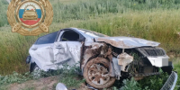 Вольском районе опрокинулась Kia - ProBalakovo.Ru
