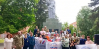 В преддверии Дня памяти и скорби, 19 июня, прошла акция «Знаем. Помним. Скорбим» в посёлке Пролетарский - ОТВ-Серпухов
