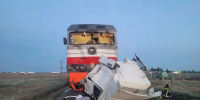 В Астраханской области поезд с людьми протаранил фуру: как так получилось - Bloknot-Astrakhan.Ru