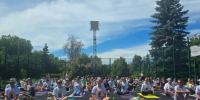 В Самаре проходит Международный день йоги - SamaraGIS.Ru