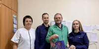 Коллектив следственного отдела по городу Луга поздравил с днем медицинского работника  судмедэкспертав - Следственный комитет