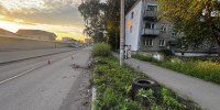 В Копейске подросток на мотоцикле врезался в опору ЛЭП - Копейский рабочий
