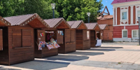 Напротив старых торговых рядов у храма открылось «Каширское подворье» - Kashira.Ru