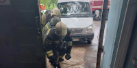 В Ясногорске прошли пожарно-тактические учения в здании технологического техникума - МЧС