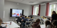 БиблиоДвиж продолжает принимать гостей из оздоровительных лагерей - Детско-юношеская библиотека