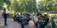 Видео: музыкальное выступление духового оркестра ГУ МЧС прошло в Петербурге - Spbdnevnik.ru
