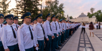 Зажгли свечи памяти - Сибирская пожарно-спасательная академия