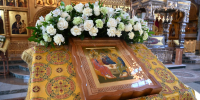 Митрополит Александр совершил вечернее богослужение с чтением акафиста благоверному князю Олегу Брянскому - Брянская Епархия