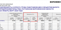 О стабильной численности работников сообщил Воронежстат - Bloknot-Voronezh.Ru