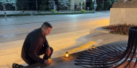 Ковальчук почтил память героев на площади Партизан в Брянске - БрянскToday.Ru