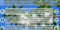 Меры пожарной безопасности при распространении тополиного пуха. - Козульский район