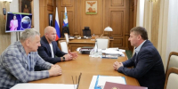 Александр Шуаев обсудил развитие детского спорта в регионе с Фёдором Емельяненко - Сетевое издание Знамя 31