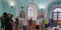 В канун празднования Собора святых земли Удмуртской в храме Вознесения Господня с. Чутырь - Глазовская Епархия