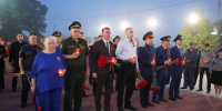 В Апшеронске сегодня прошла патриотическая акция «Свеча памяти», приуроченная к 85‑й годовщине начала Великой Отечественной войны - Газета Апшеронский рабочий