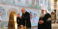 В День памяти и скорби митрополит Артемий совершил заупокойное богослужение в Спасо-Преображенском соборе - Приамурская митрополия