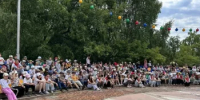 Сотрудники МЧС провели урок безопасности для детей в лагере «Звёздочка» в деревне Юматово - Уфимский район