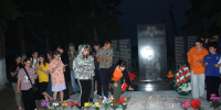 Акция «Свеча памяти», с. Бабарыкино - Шегарская ЦКС